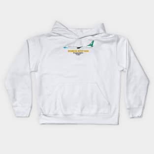 Boeing B737-900 - Shenzhen Airlines "Old Colours" Kids Hoodie